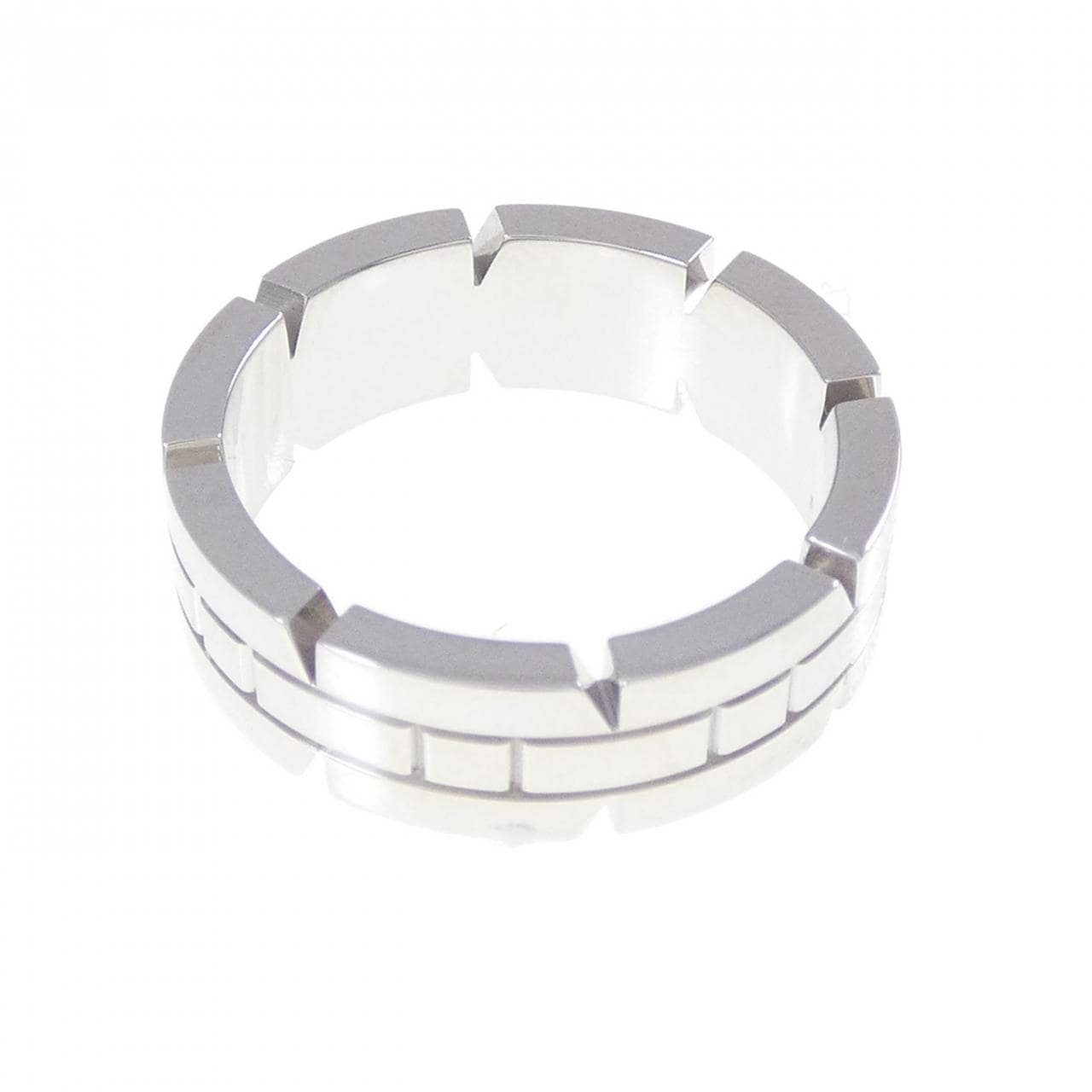 カルティエ タンクフランセーズ ハーフダイヤ リング