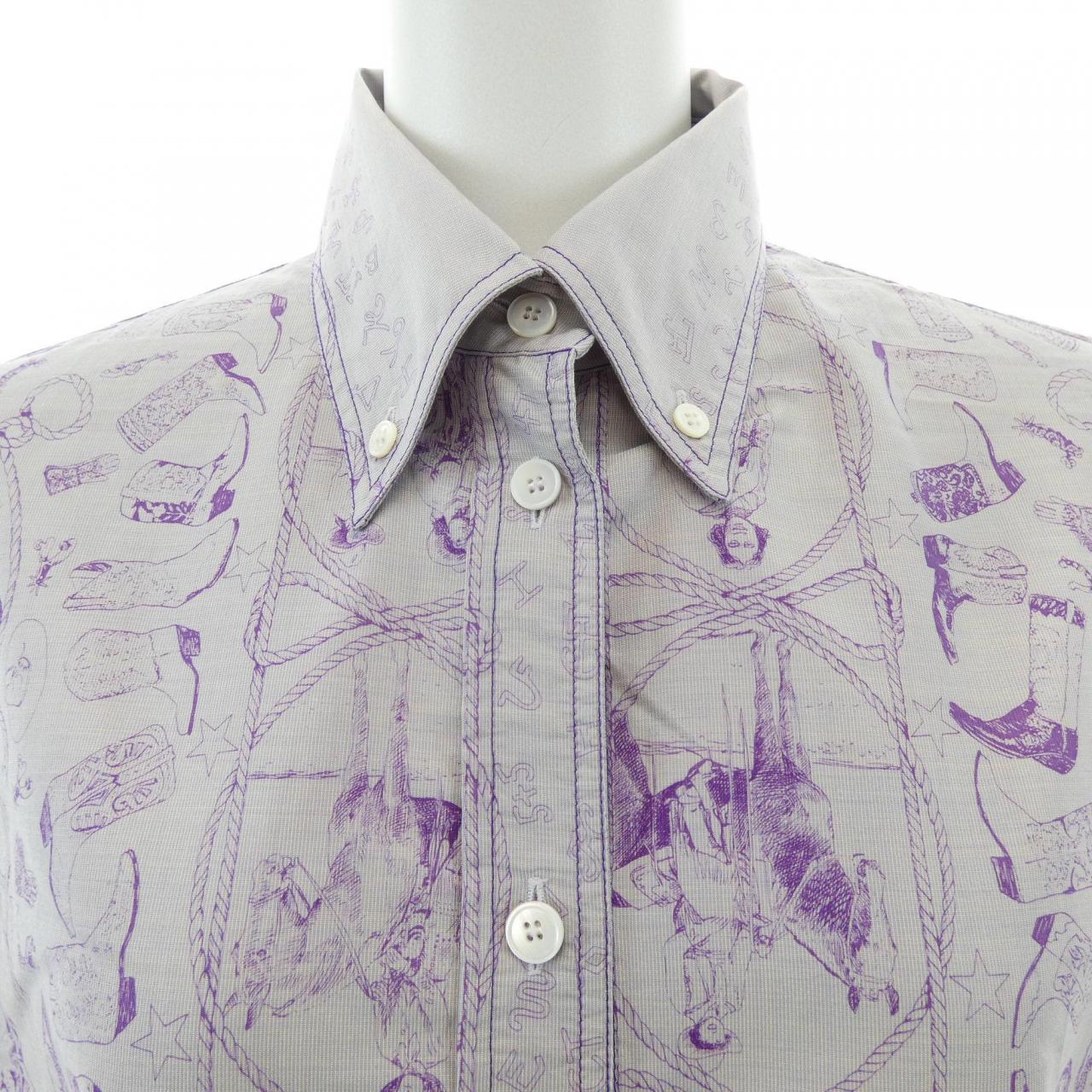 【ヴィンテージ】エルメス HERMES RODEO DES COWGIRLS ツイルレーヌ. ベスト