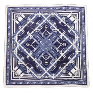 エルメス HERMES MORS A JOUETS BANDANA H244354S カレジェアン140 ショール
