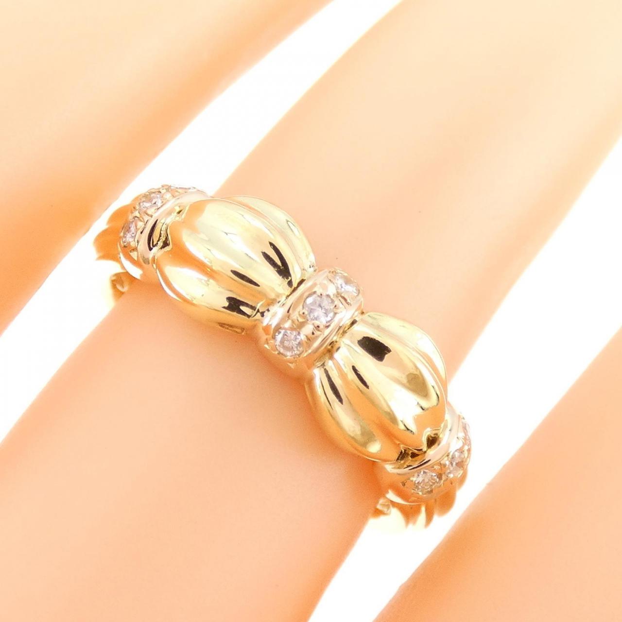 コメ兵｜K18YG/K18PG ダイヤモンド リング 0.08CT｜ジュエリー｜リング