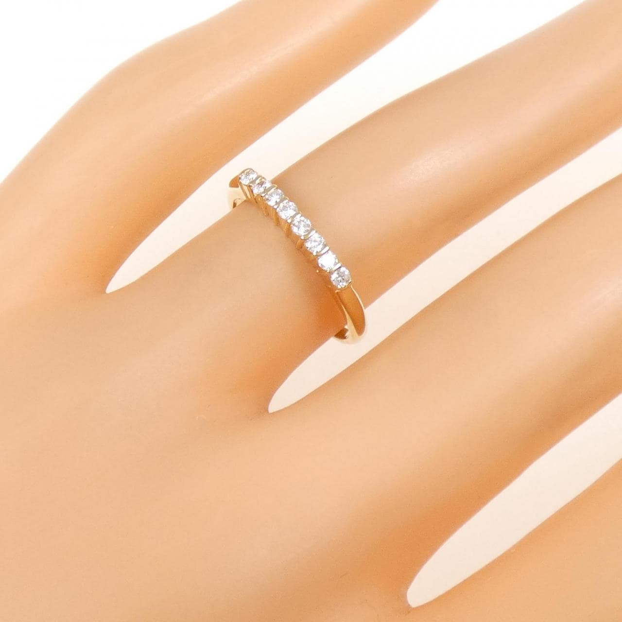 K18YG ダイヤモンド リング 0.16CT