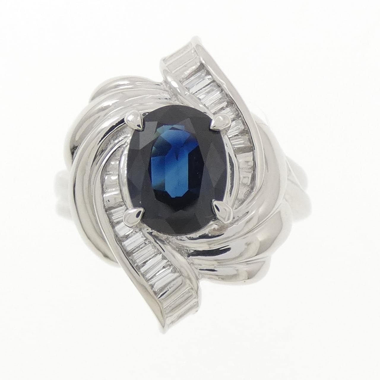 PT900 サファイヤ リング 1.92CT