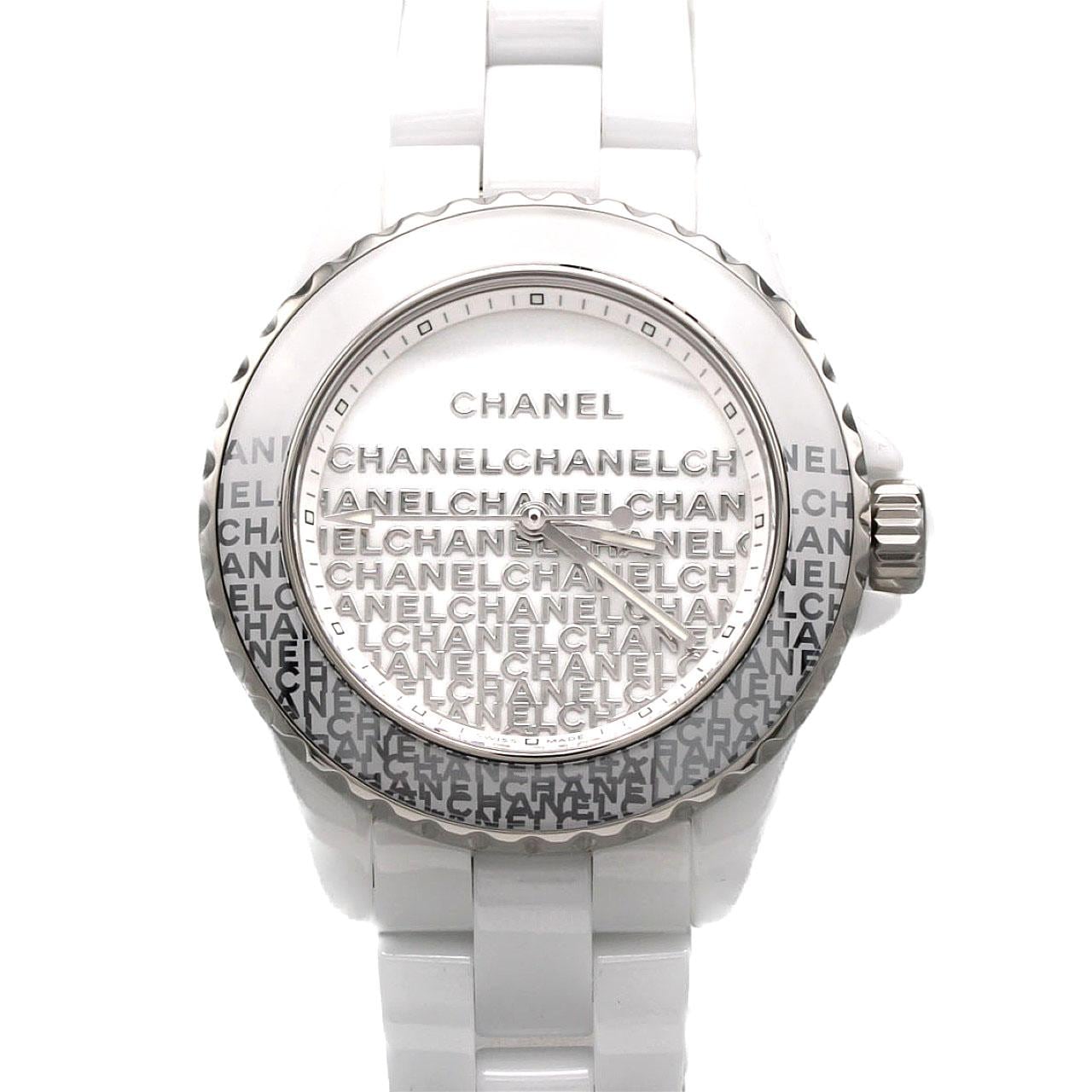 シャネル J12ウォンテッドドゥシャネル 33mmセラミック H7419 セラミック クォーツ