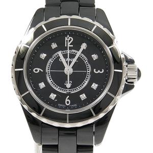 【新品】シャネル　Ｈ２５６９　Ｊ１２　２９ｍｍセラミック・８Ｐ　クォーツ