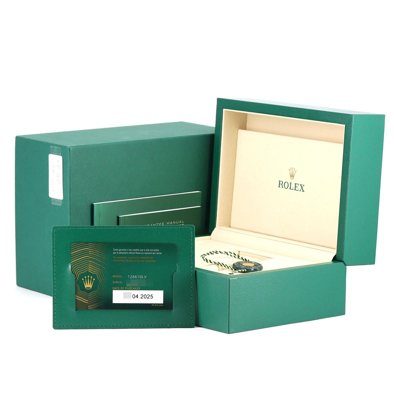 ロレックス サブマリーナーデイト 126610LV SS 自動巻 ランダム番