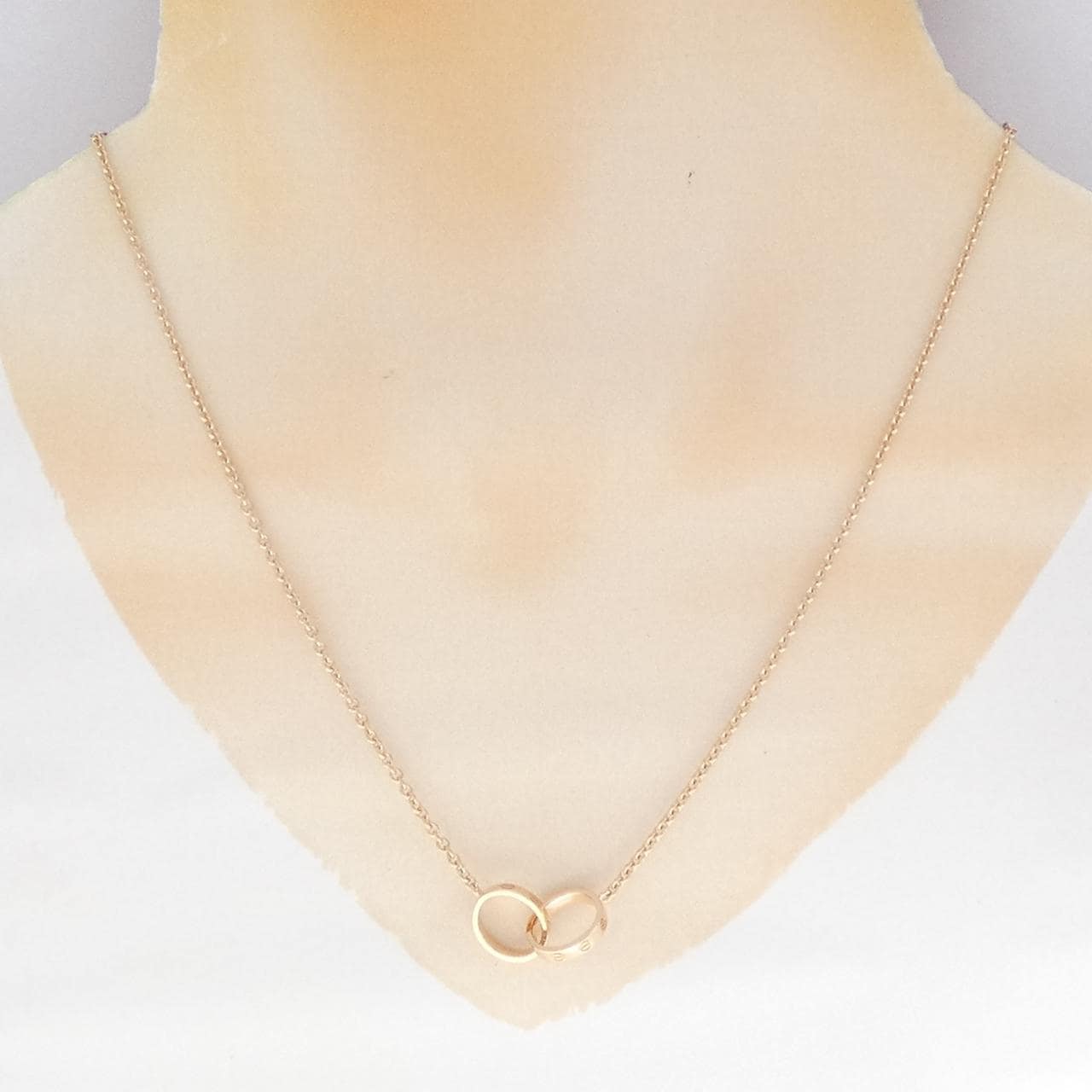 カルティエ ベビーラブ ネックレス