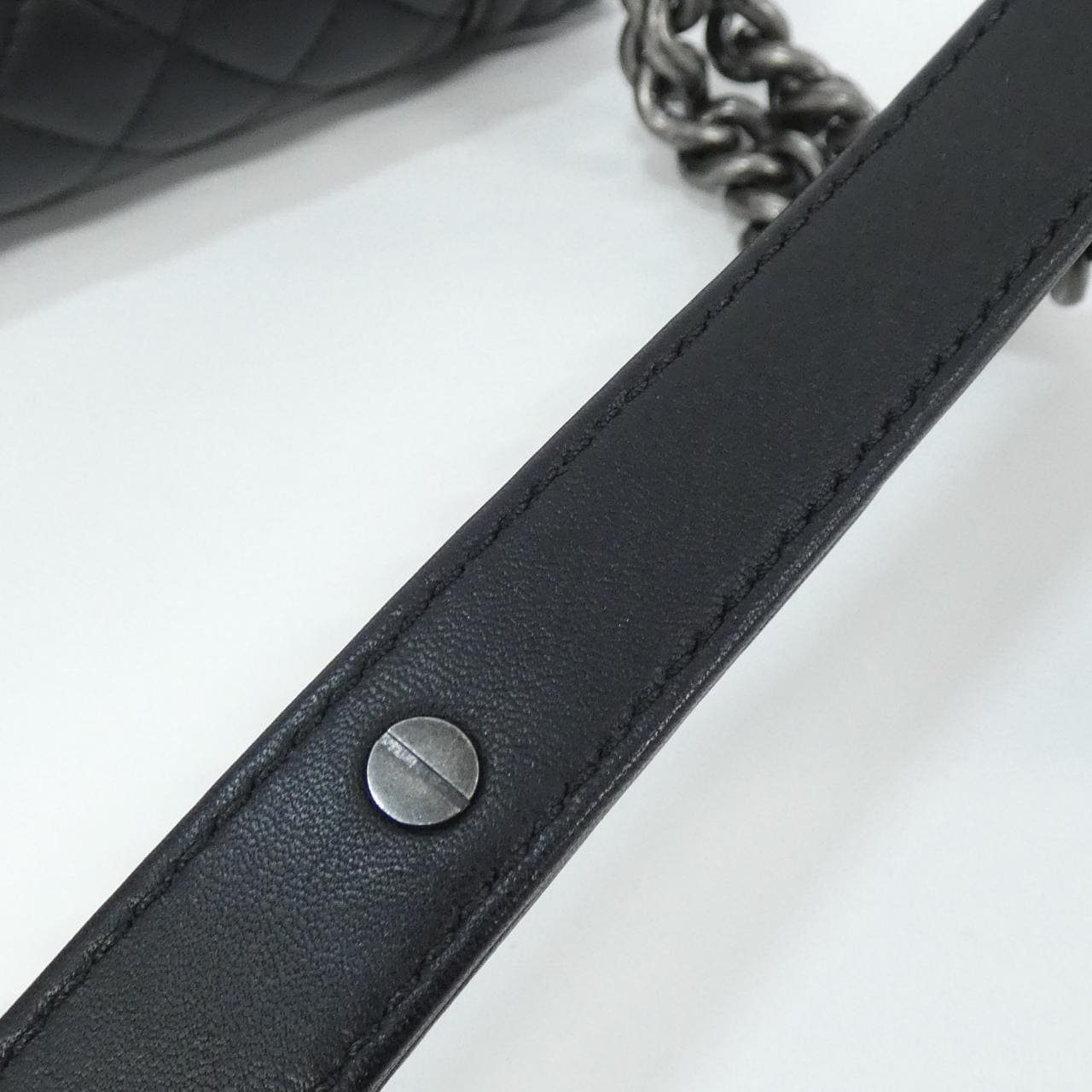 シャネル ボーイシャネル ライン LARGE 92193 ショルダーバッグ