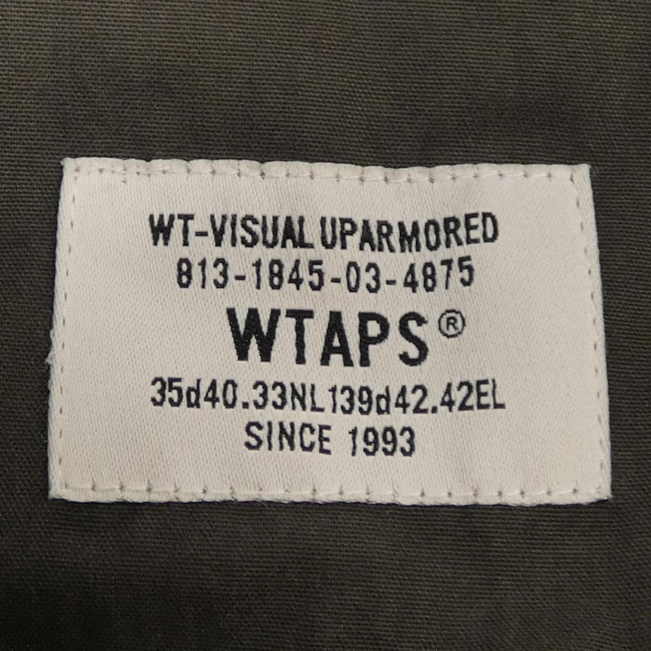 ダブルタップス WTAPS 232WVDT-JKM05 ジャケット