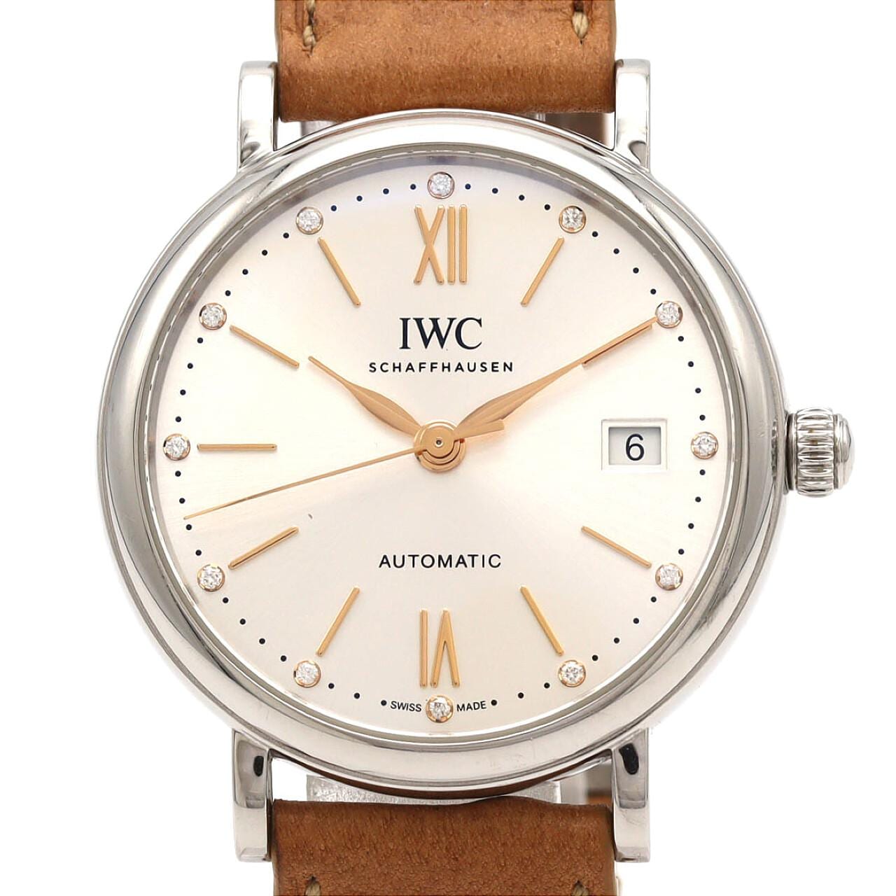 【ノーメンテナンス還元価格】IWC ポートフィノ･オートマティック37･12P IW458601 SS 自動巻