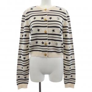 ルイヴィトン LOUIS VUITTON LVサマースターダストクロップドカーディガン FNKC06PN0 カーディガン