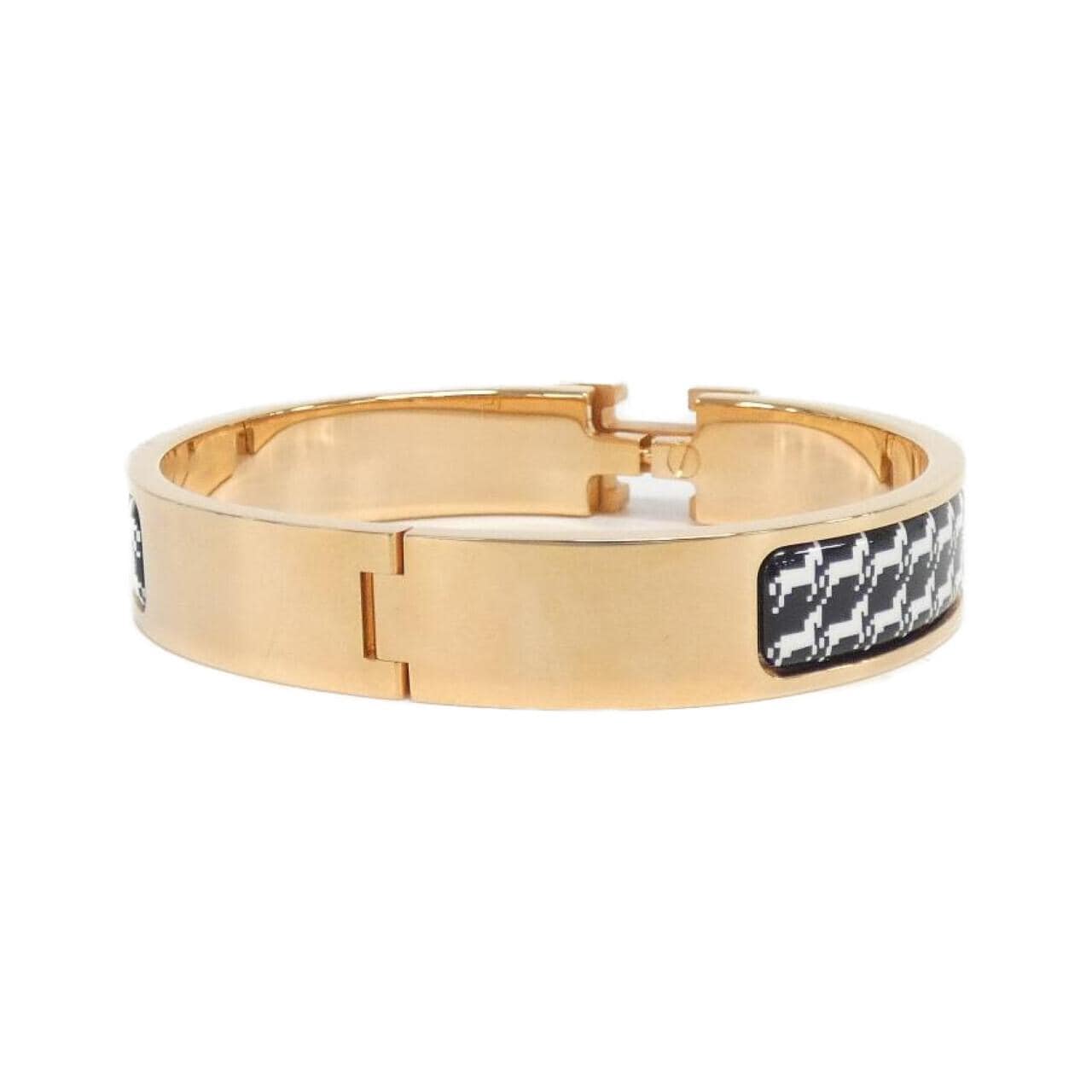 HERMES CHEVAL PIXEL Click Ash GM 701413FO Bracelet