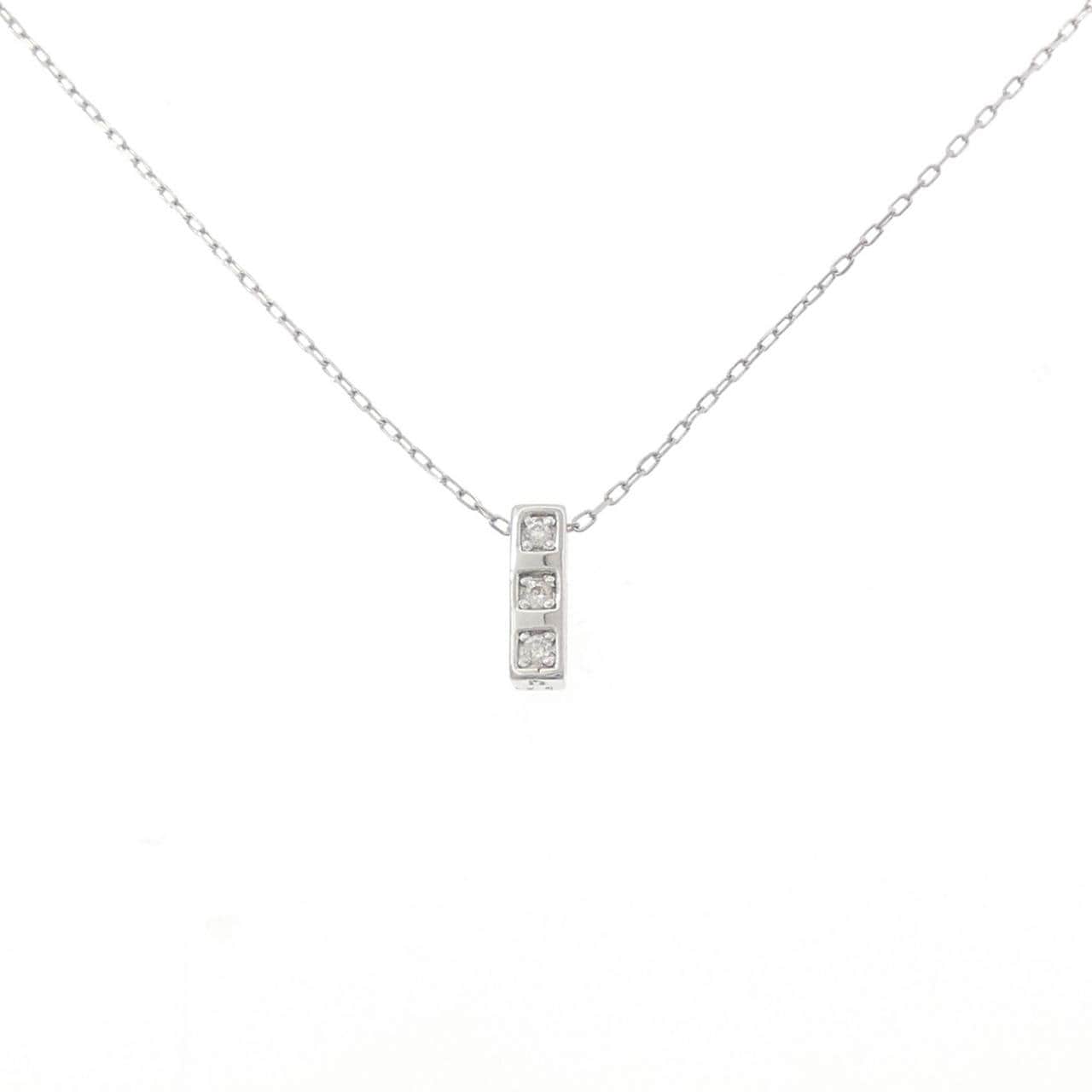 PT900/PT850 ダイヤモンド ネックレス 0.04CT