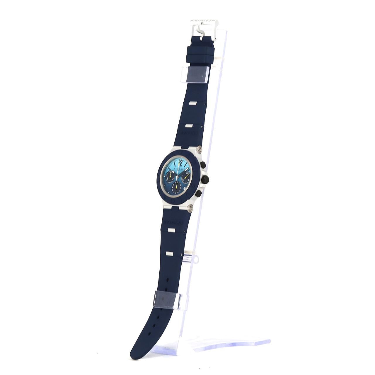 [BRAND NEW] BVLGARI BVLGARI Aluminum Chronograph Capri LIMITED BB40ATCH/103844 Aluminum Automatic
