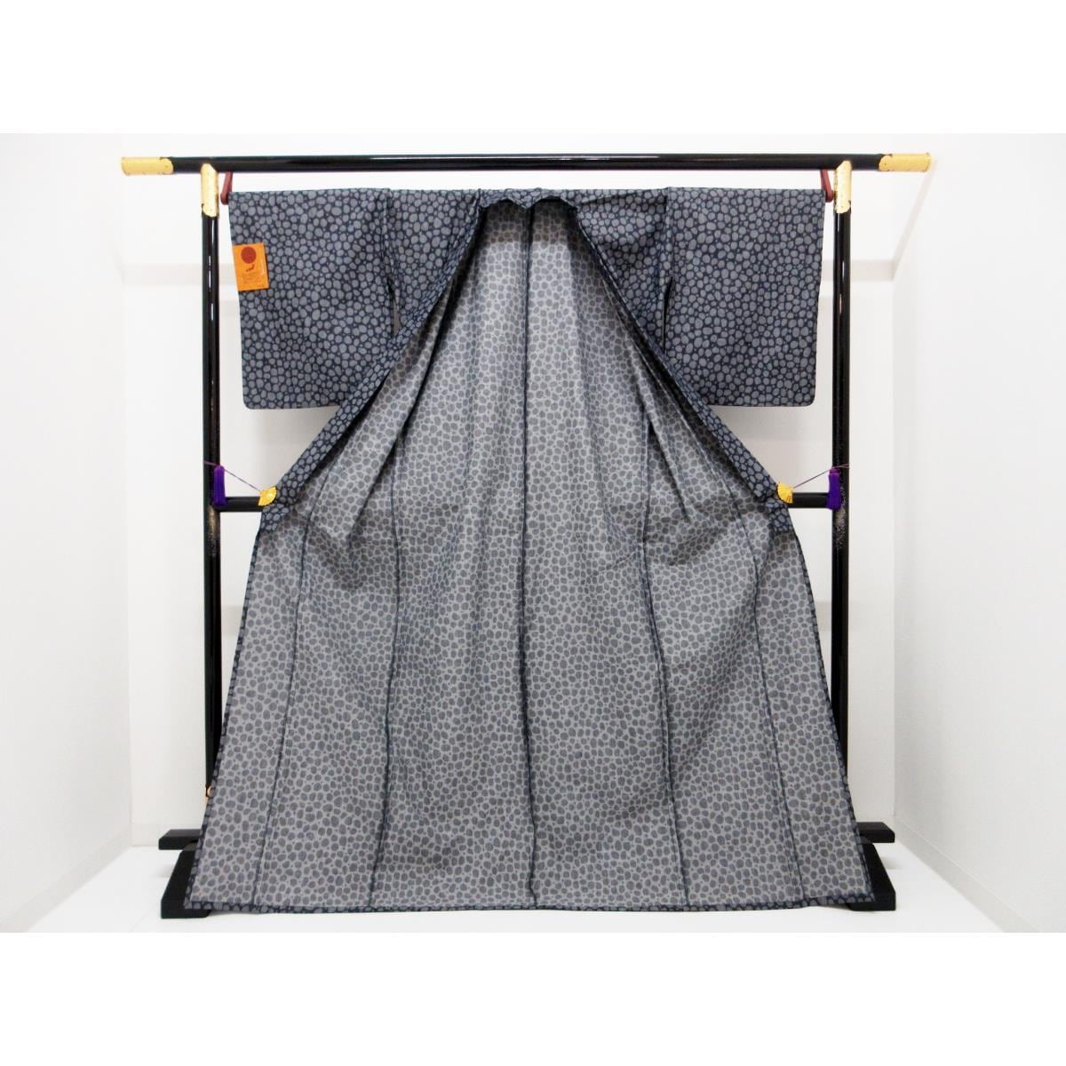 【新品】単衣　岡山デニム　身幅Ｌ寸