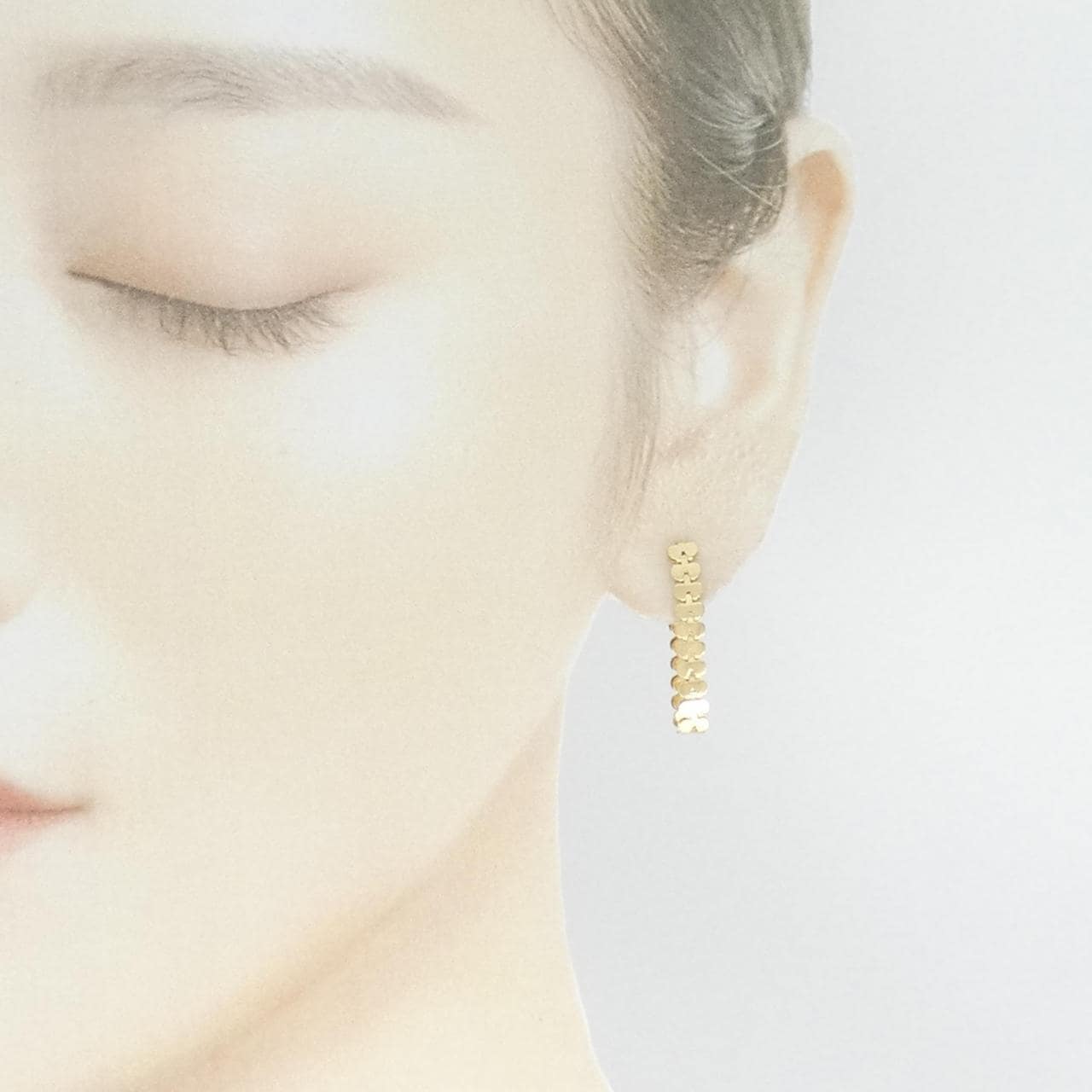 K18YG earrings