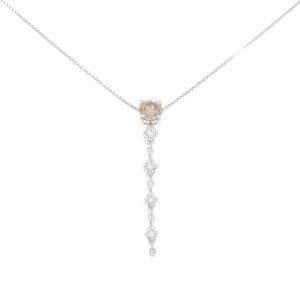 PT900/K18WG ダイヤモンド ネックレス 1.023CT