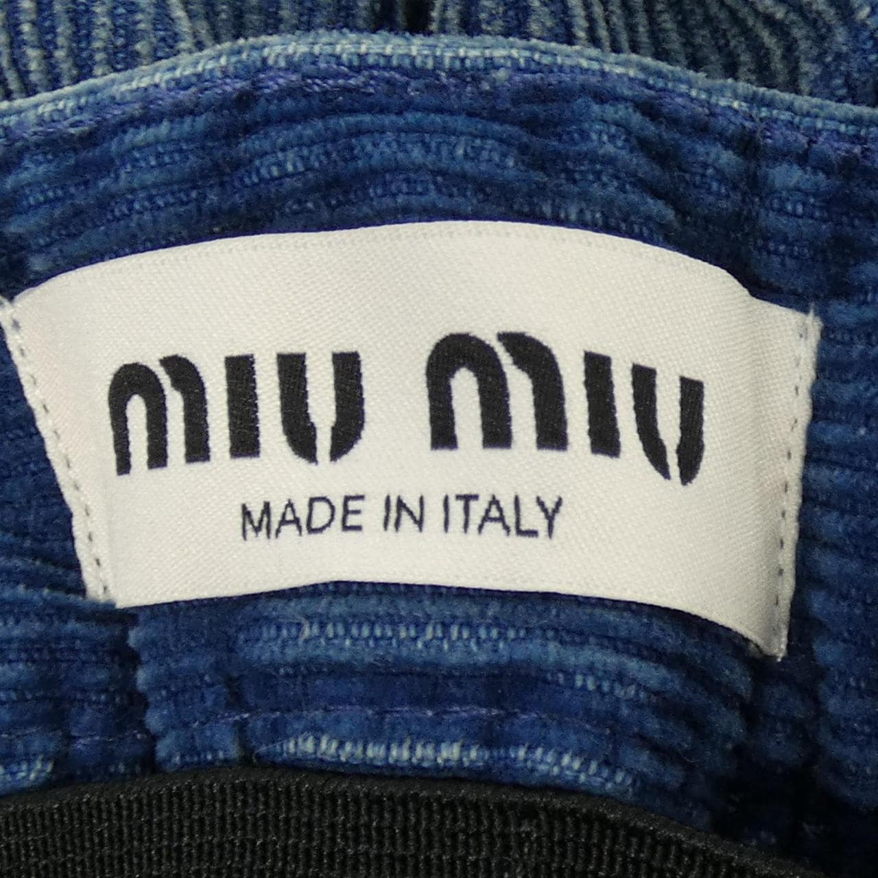 ミュウミュウ MIU MIU MIU MIU ロゴ MP1725 SOOO 16DE パンツ