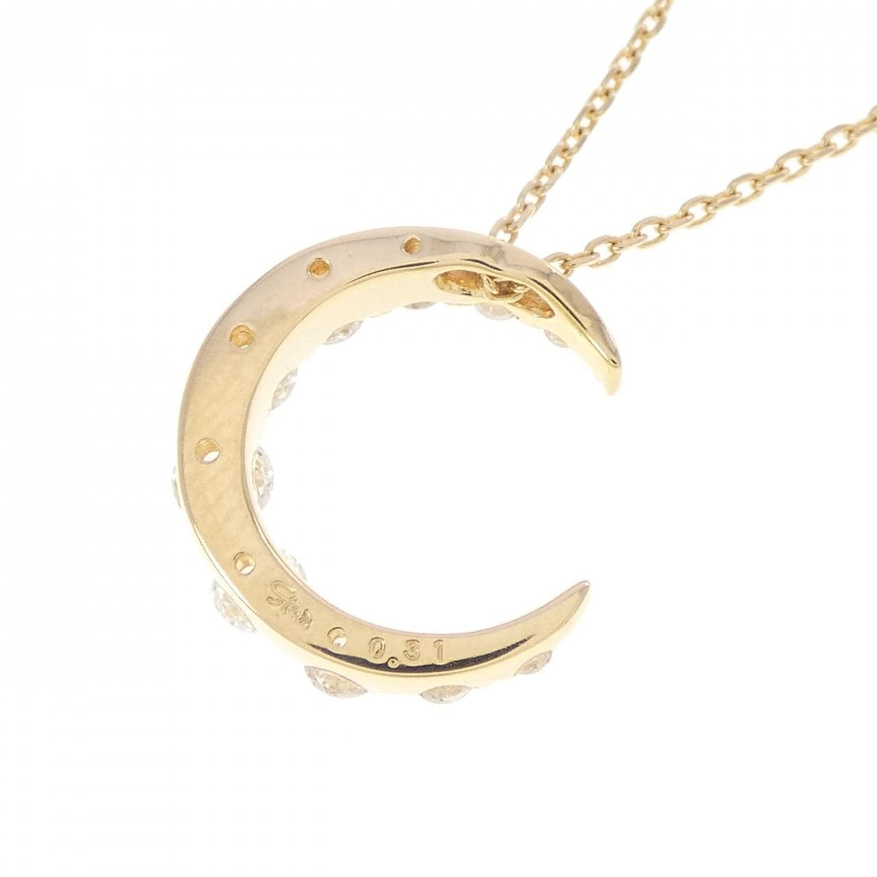 スタージュエリー ダイヤモンド ネックレス 0.31CT