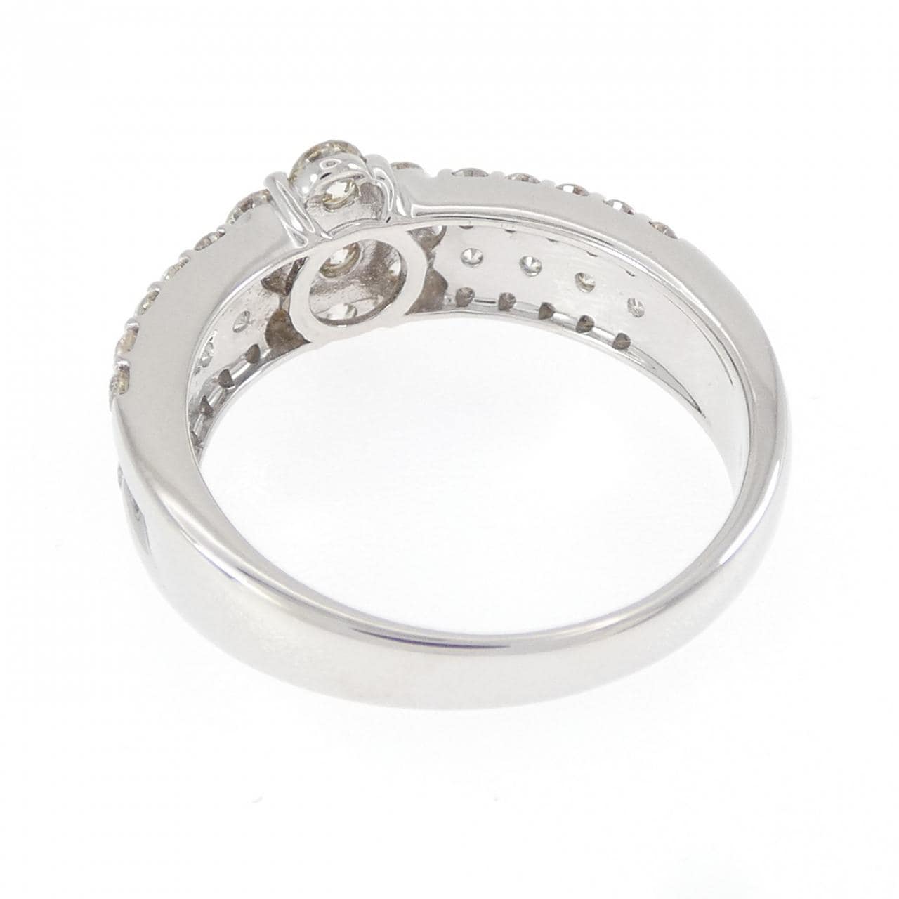 PT900 フラワー ダイヤモンド リング 1.00CT