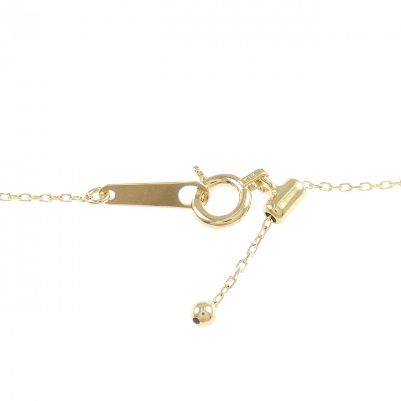 K18YG ダイヤモンド ネックレス