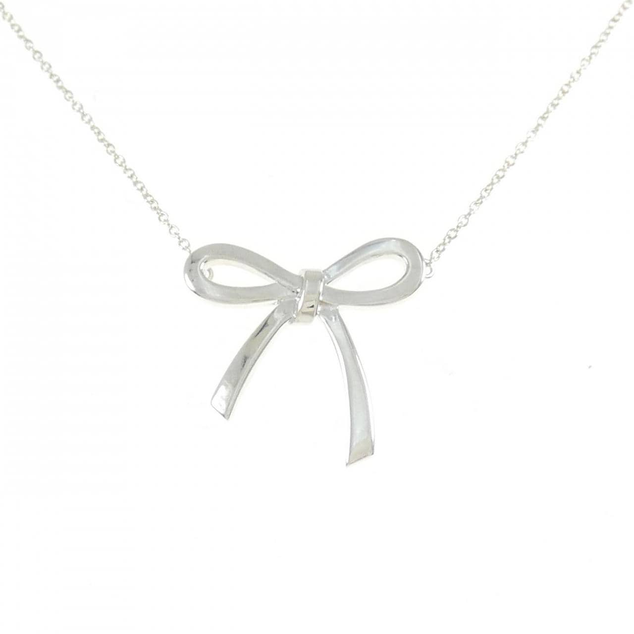 TIFFANY bow necklace