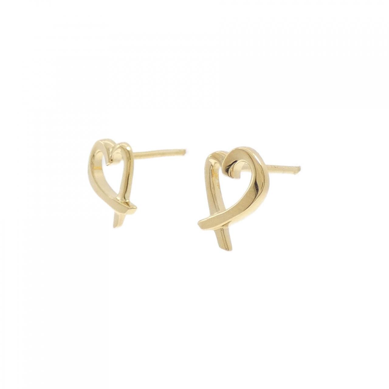 ティファニー ラビングハート ピアス