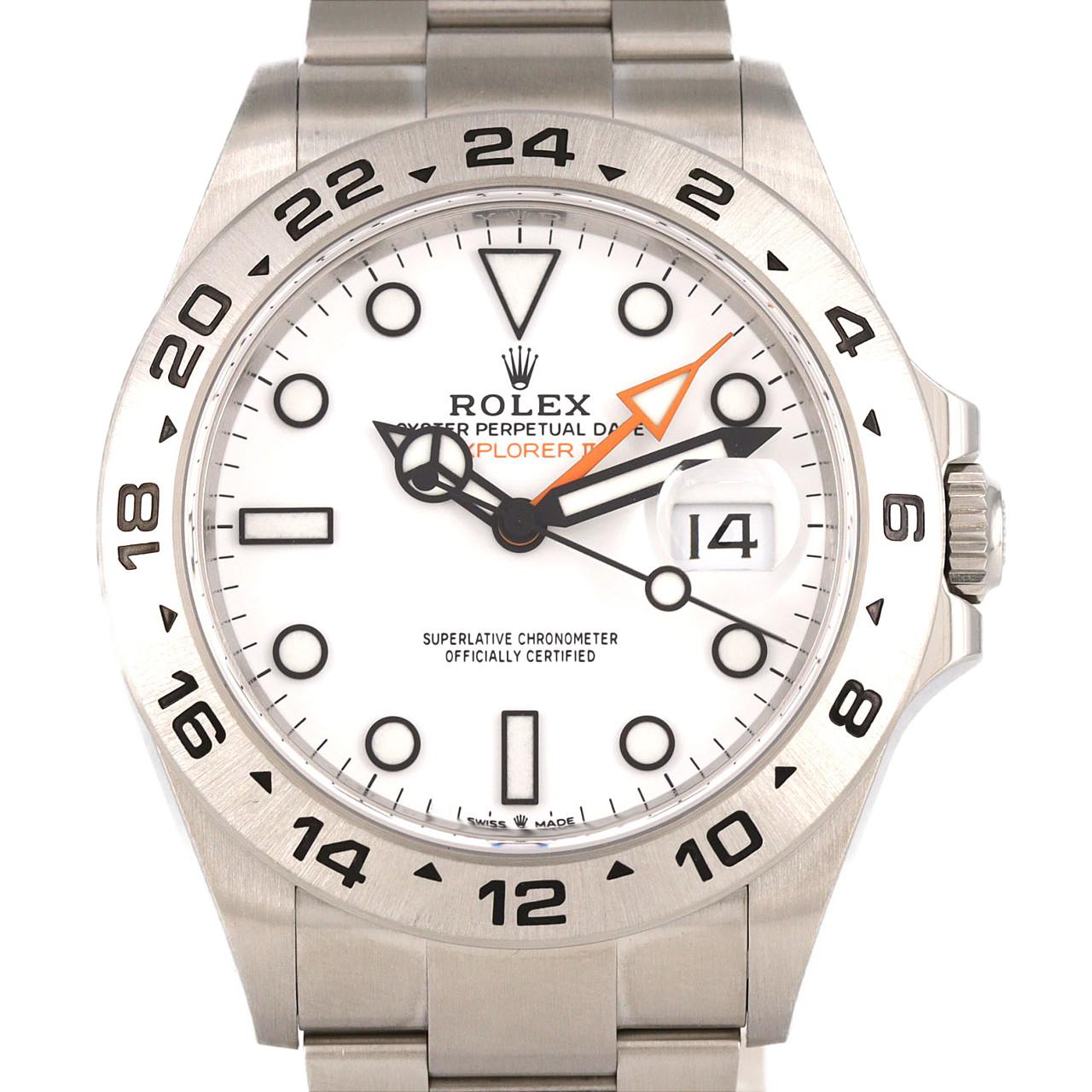 ロレックス エクスプローラーⅡ 226570 SS 自動巻 ランダム番