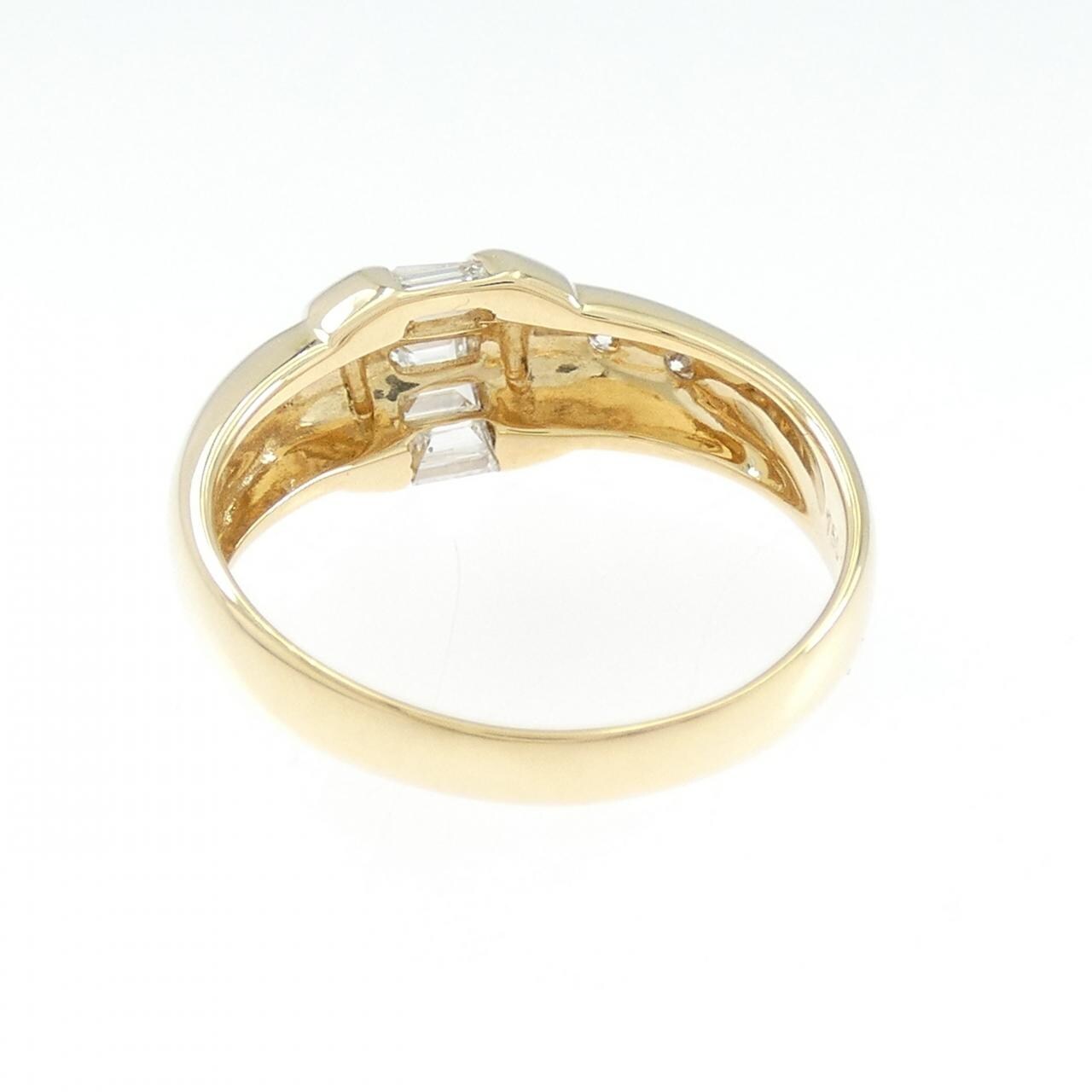 750YG ダイヤモンド リング 0.46CT