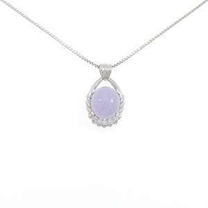 lavender jade necklace