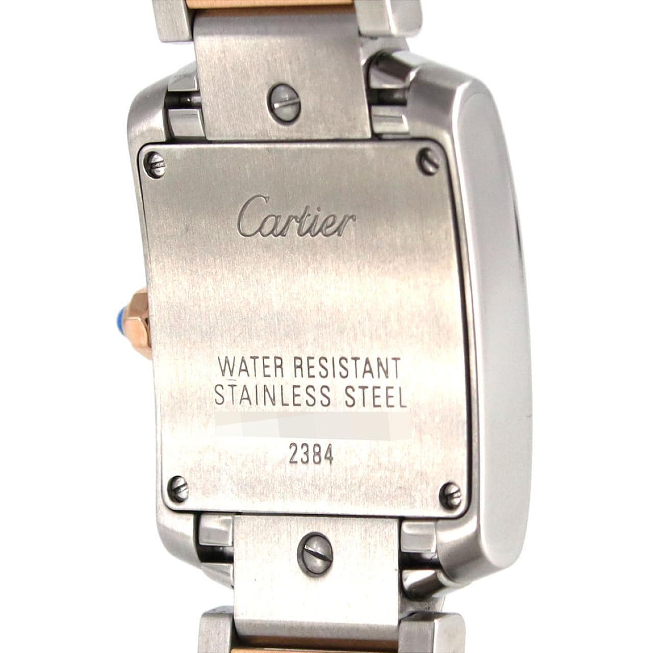 Cartier Tank Française SM PG Combi W51027Q4 SSxPG石英