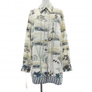 【ヴィンテージ】エルメス HERMES LES BOLIDES ツイルレーヌ. シャツ