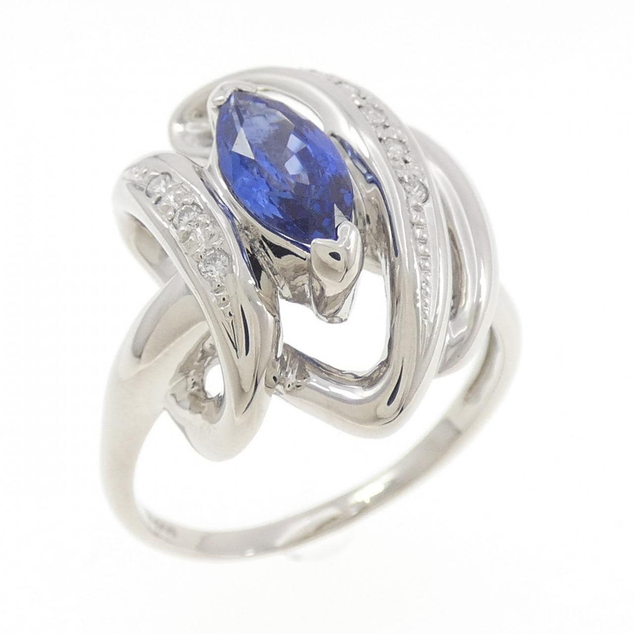 PT900 サファイヤ リング 1.12CT