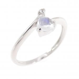 K18WG ムーンストーン リング