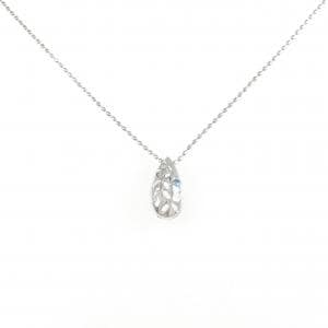 K18WG ダイヤモンド ネックレス 0.03CT