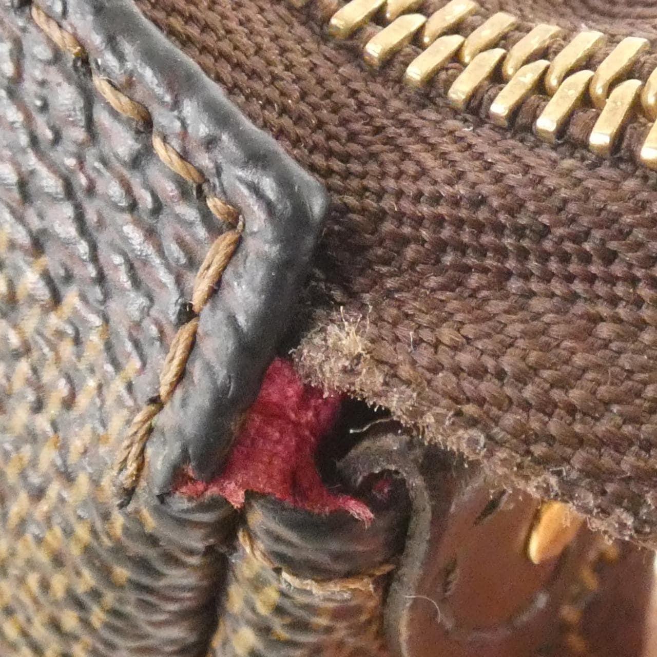 ルイヴィトン ダミエ エヴァ N55213 ショルダーバッグ