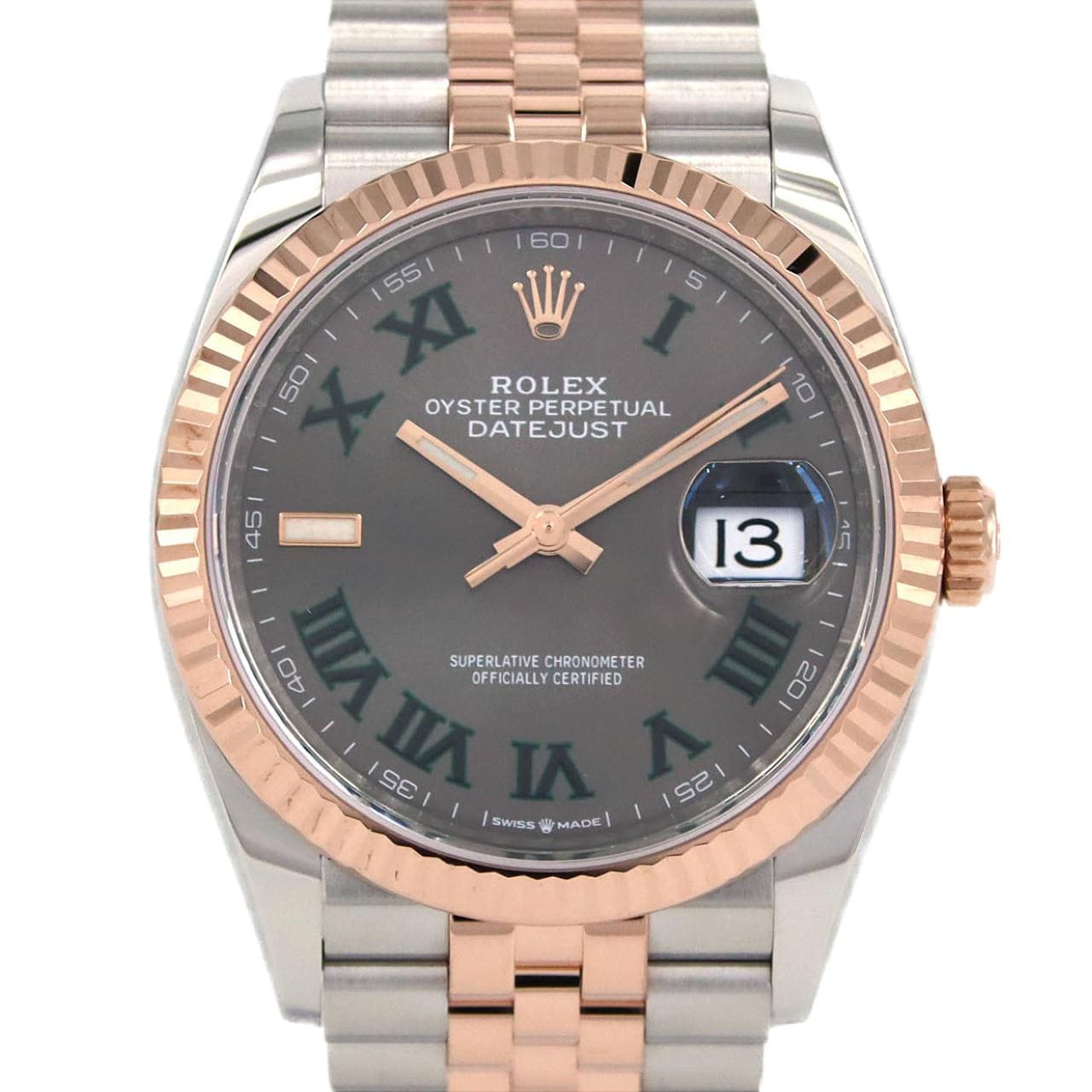 ロレックス デイトジャスト 126231 SSxPG 自動巻 ランダム番