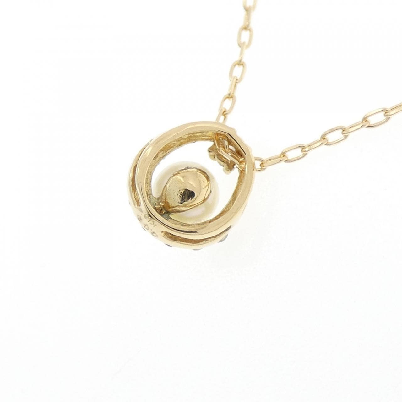 K18YG アコヤパール ネックレス 4mm