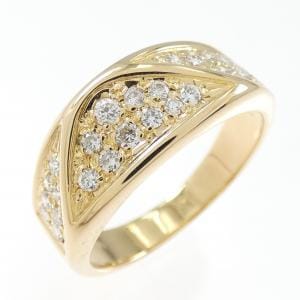 K18YG ダイヤモンド リング 0.31CT
