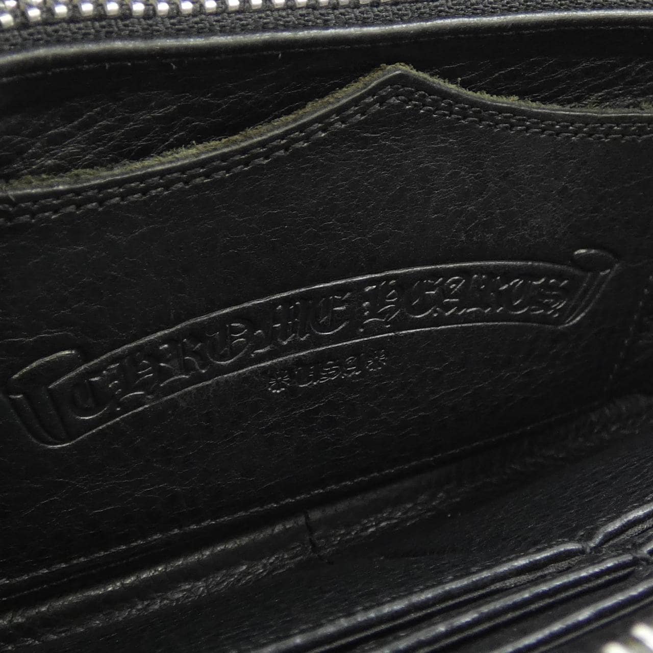 クロムハーツ CHROME HEARTS REC ZP2 W/TRM ALLGTR 2246 304 0612 0900 WALLET