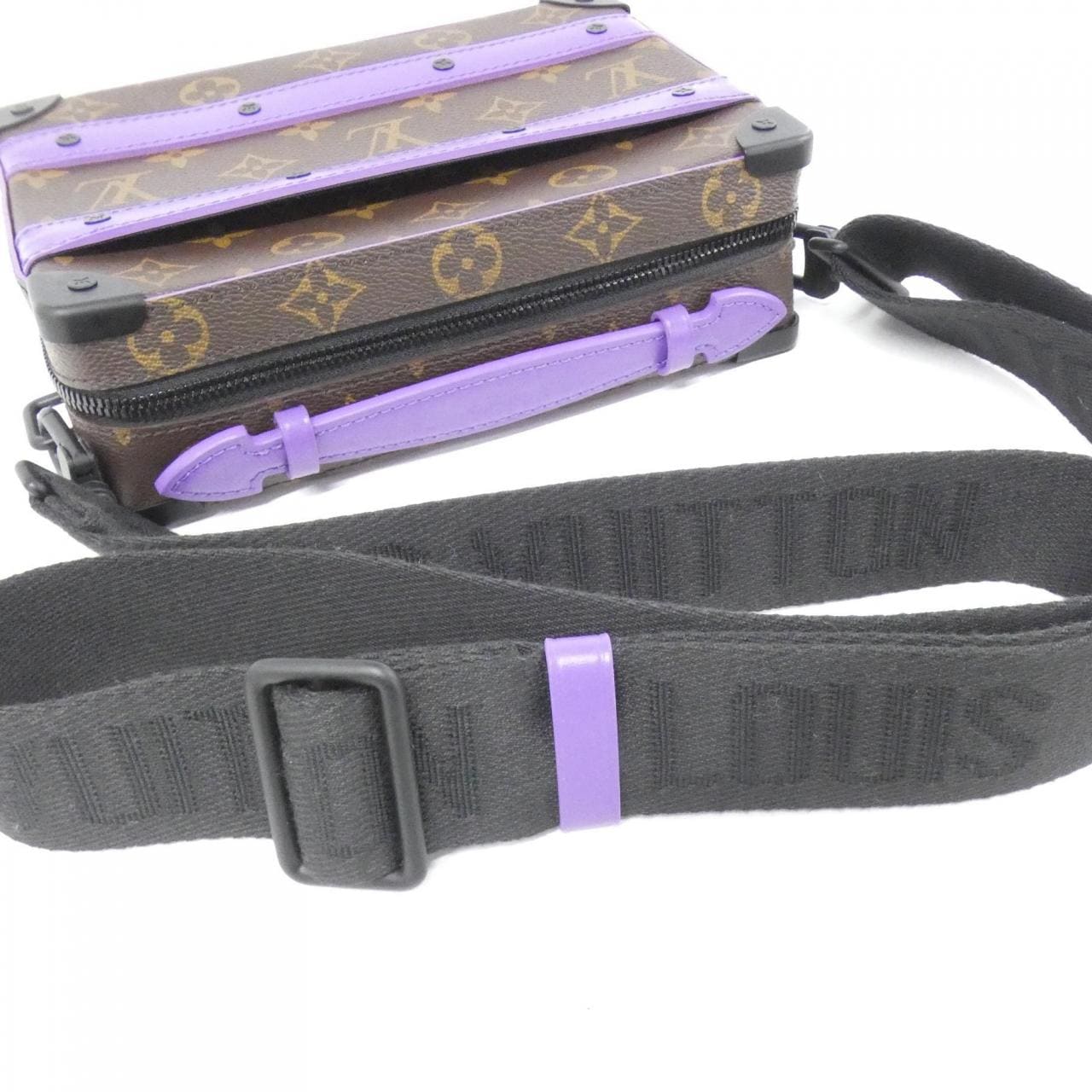 ルイヴィトン モノグラム マカサー ハンドル ソフトトランク M46264 ショルダーバッグ