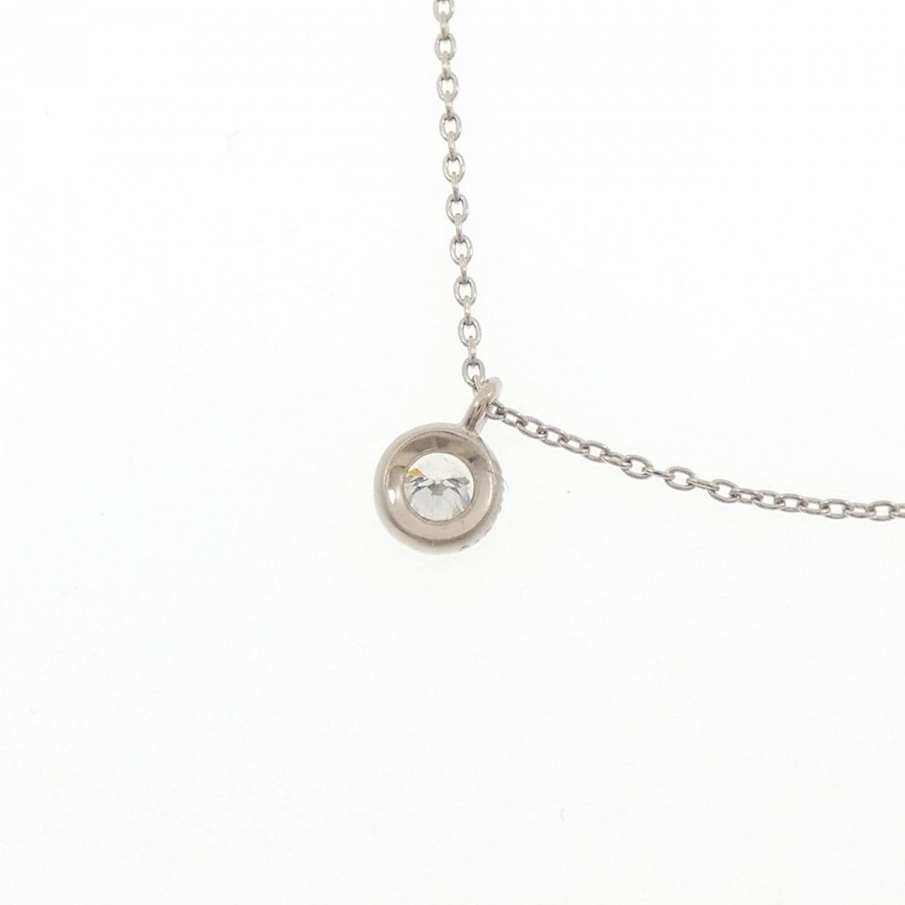 ハム クモ ネックレス 0.10CT