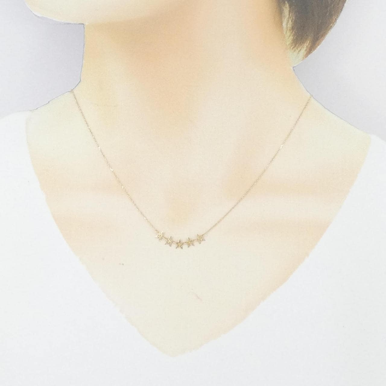 スタージュエリー K10YG ネックレス