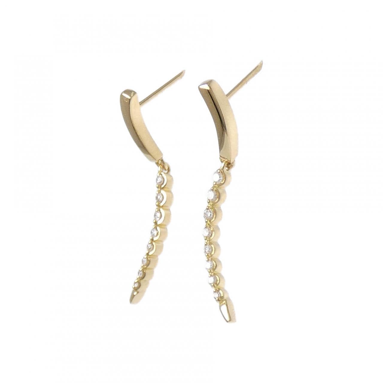 4゜C ダイヤモンド ピアス