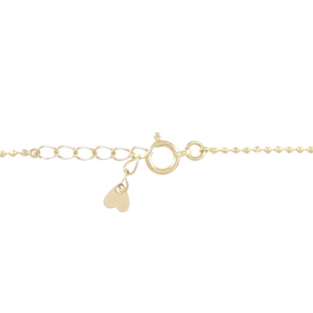 K18YG クロス ダイヤモンド ブレスレット