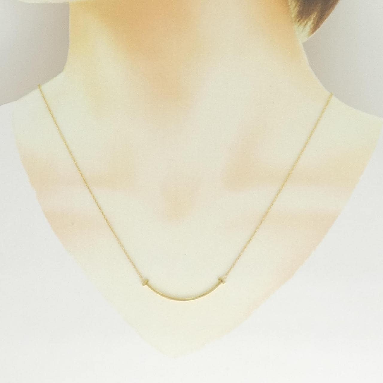 ティファニー Tスマイル スモール ネックレス