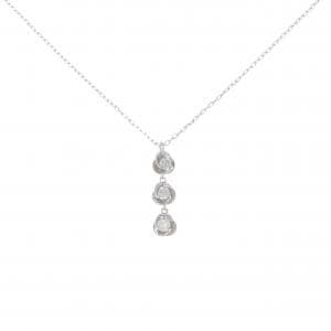 K10WG ダイヤモンド ネックレス 0.14CT