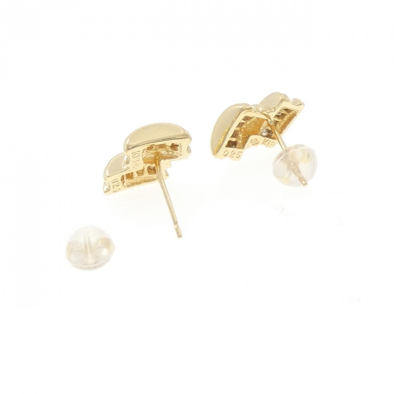 K18YG ダイヤモンド ピアス 0.50CT