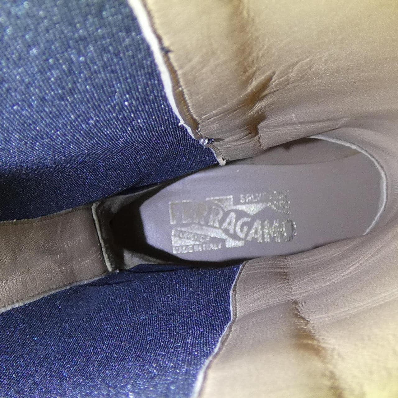 サルヴァトーレフェラガモ SALVATORE FERRAGAMO FA 0344 5 ロングブーツ