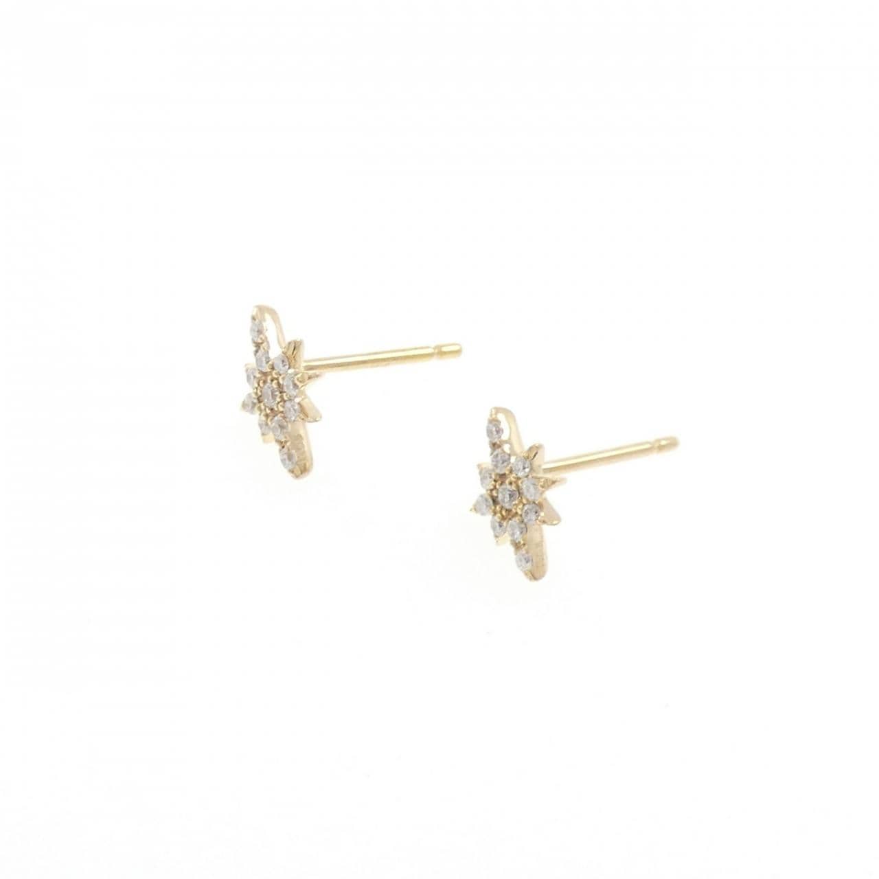 スタージュエリー ダイヤモンド ピアス 0.06CT