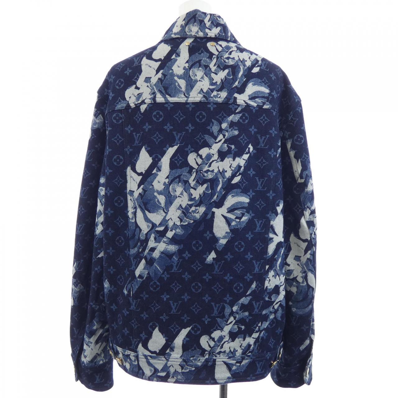 ルイヴィトン LOUIS VUITTON モノグラムプリンテッドデニムジャケット HQA01WFSG デニムジャケット
